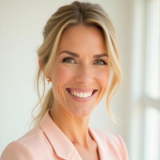 Destination wedding planner woman in elegant professional attire